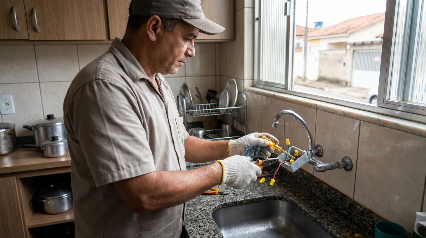 Adequação de Ponto Elétrico em Montes Claros‑MG